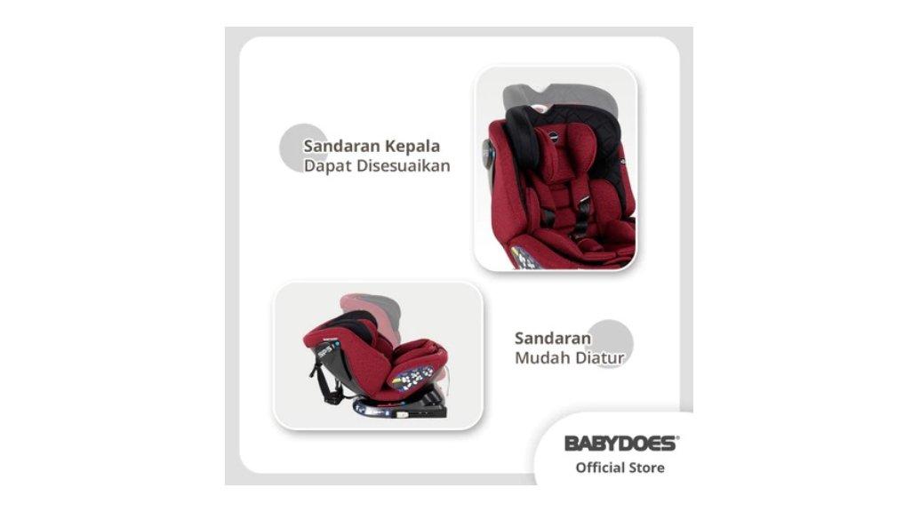 Carseat Babydoes CH 8749 / 8089 Free Rotate 360°