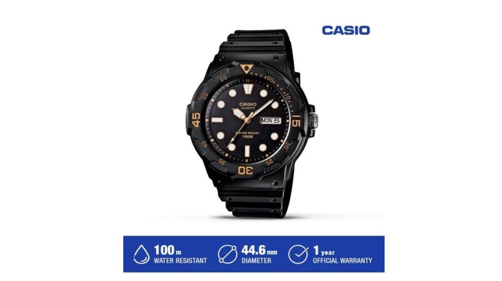 Casio Original MRW-200H-1EVDF Jam Tangan Pria Analog