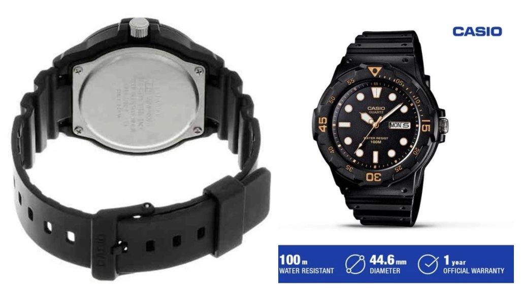 Casio Original MRW-200H-1EVDF Jam Tangan Pria Analog