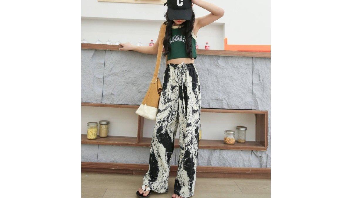 Celana Kulot Anak Perempuan Motif Kekinian