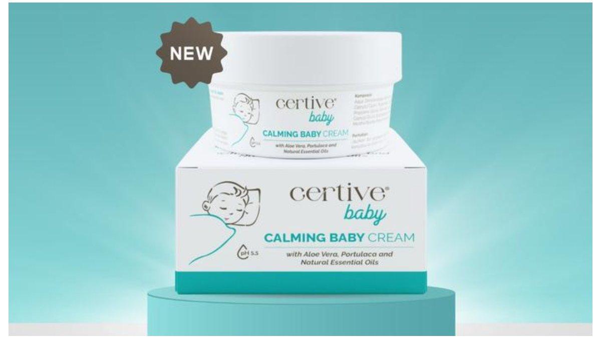 Certive Calming Baby Cream