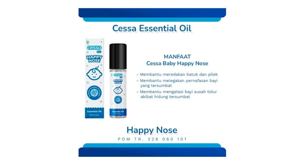 Cessa Baby Happy Nose - Natural Essential Oil Melegakan Pernapasan