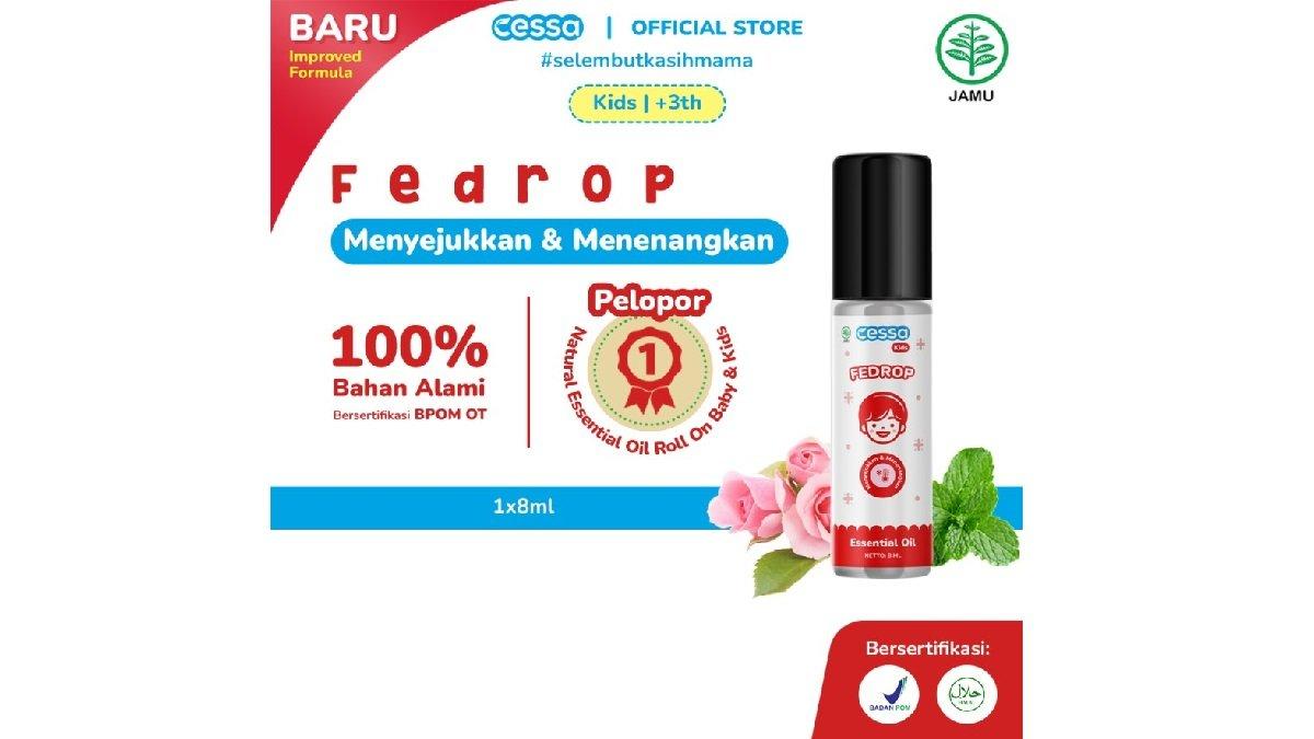 Cessa Baby Essential Oil Fever Drop 8 ml - Penurun Demam Anak Bayi