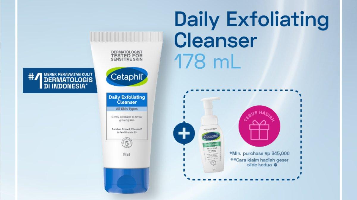 Cetaphil Daily Exfoliating Cleanser 178 ml.