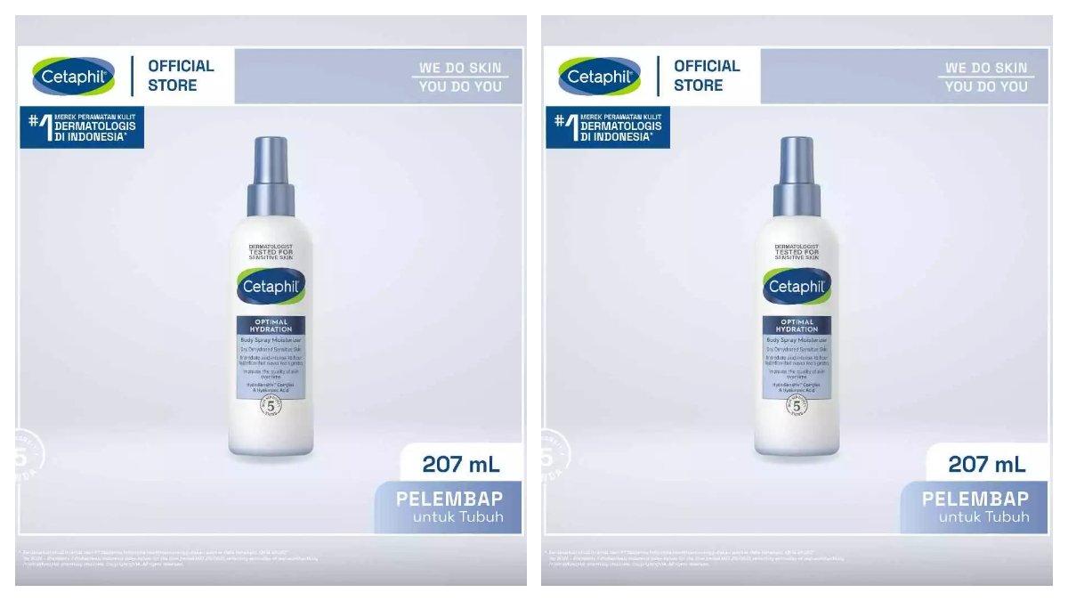 Cetaphil Optimal Hydration Body Spray Moisturizer