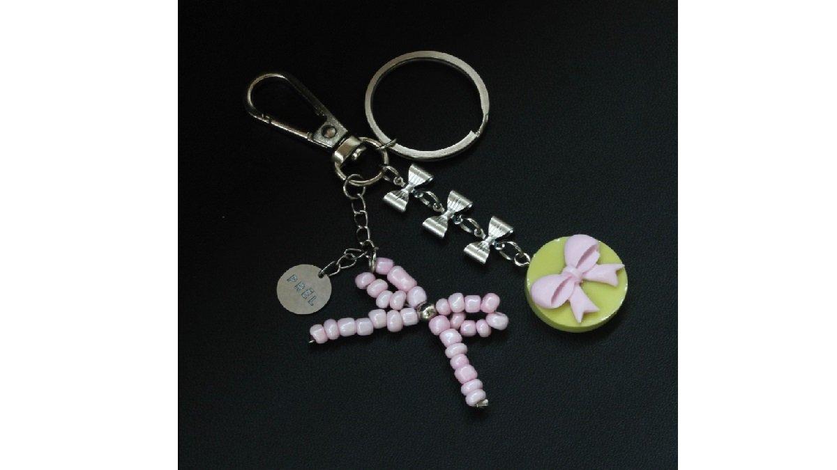 Ciel Ribbon Keychain Prel Studio