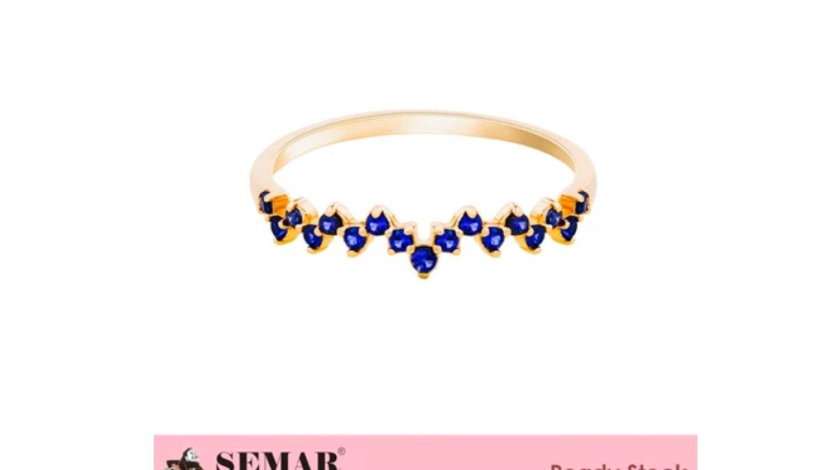 Cincin Emas Aozora Gold 10K Semar Nusantara Unik