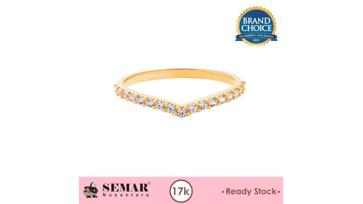 Cincin Emas Veeline Gold 17K Semar Nusantara