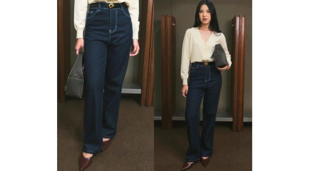Claryn - Jamie Jeans Straight Cut Elastis Denim