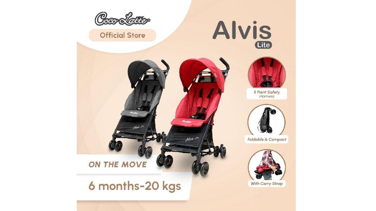 Cocolatte Stroller CL KS85 Alvis Lite Cocok untuk Mudik