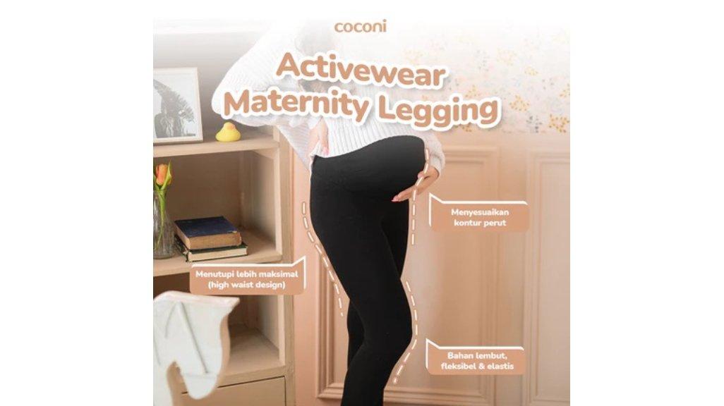 Coconi Maternal Activewear Maternity Legging | Celana Legging Hamil