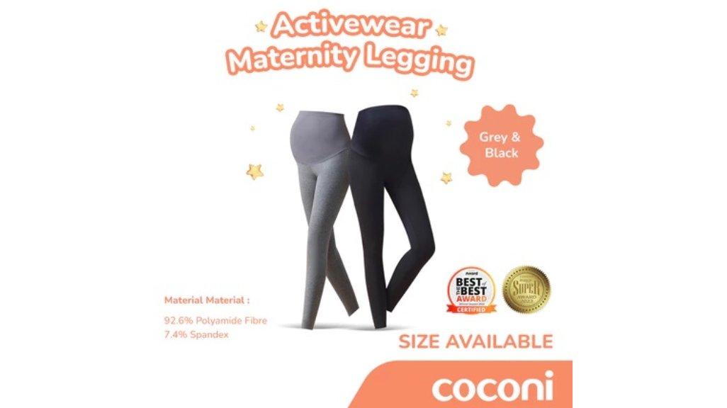 Coconi Maternal Activewear Maternity Legging | Celana Legging Hamil