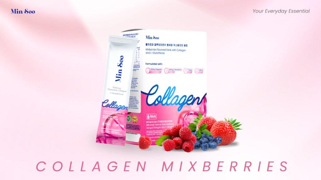 Collagen drink bantu cerahkan kulit, hilangkan garis halus & kuatkan kuku & rambut, minum pagi/sore saat perut kosong untuk hasil maksimal ????