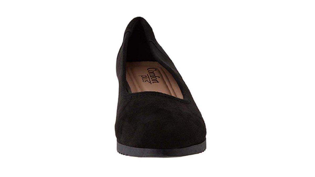 Comfort Plus By Predictions Womens Danika Wedges - Black