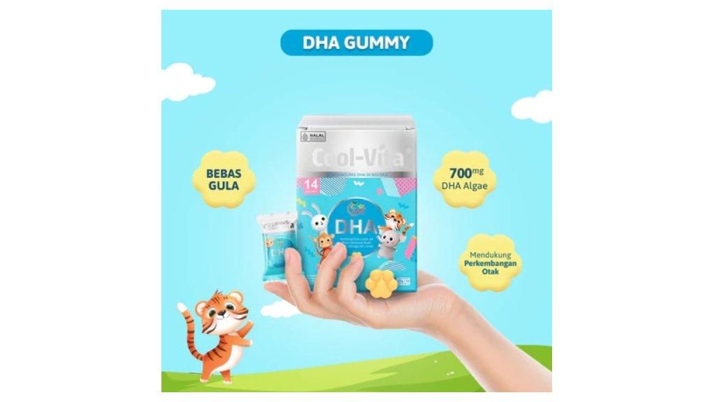 Coolvita DHA Gummy Suplemen Anak