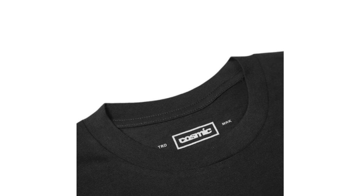 Cosmic Tees JORD BLACK Kaos Polos Pria