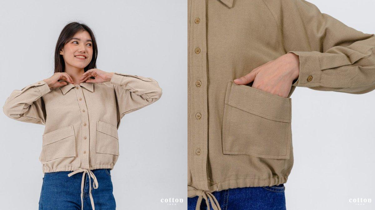 Cotton Inch - Akira Kemeja Oversize Wanita