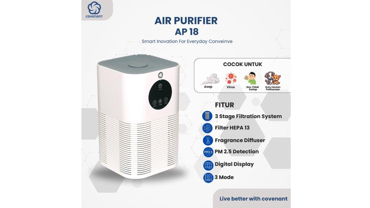 Covenant Air Purifier AP-18 Pembersih Udara 2in1
