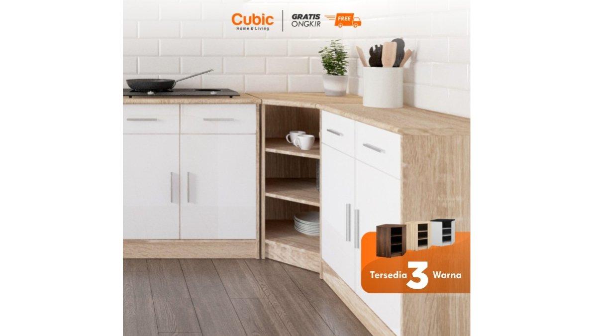Cubic Kitchen Set Sudut Minimalis ELENA KSAS
