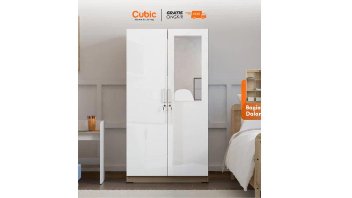 Cubic Lemari Pakaian Kecil Minimalis LUNA BL 150