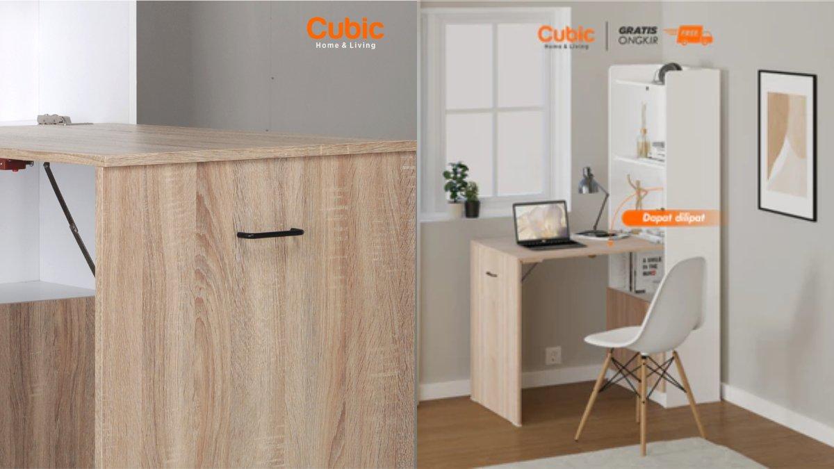 Cubic Meja Lipat Dinding Minimalis / Folding Table / YAGI FT 61  