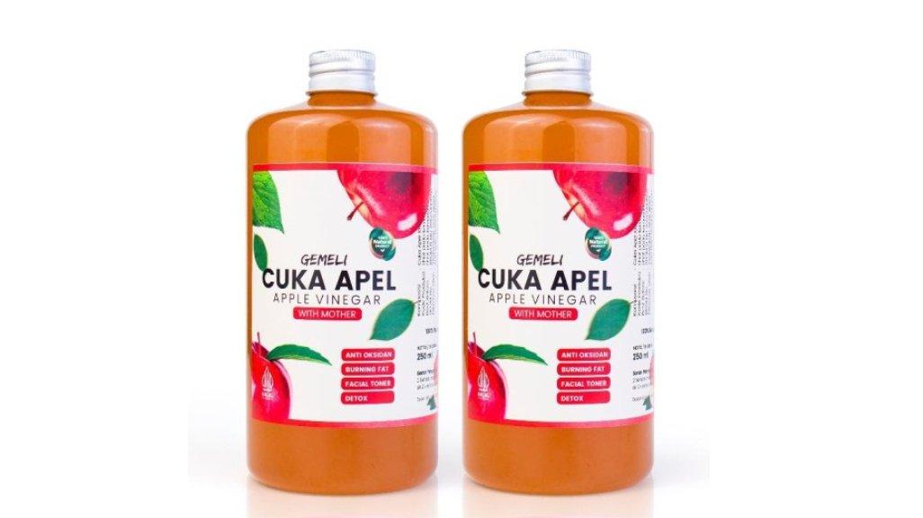 Cuka Apel Gemeli Premium 500ml With Mother