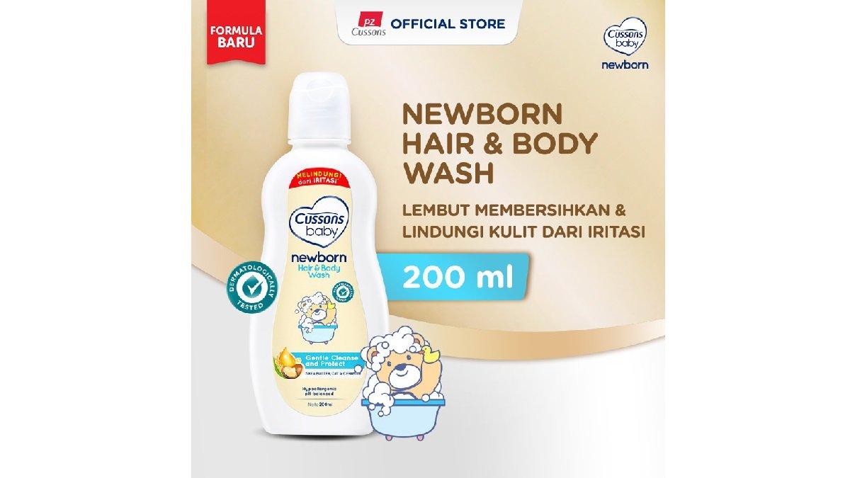 Cussons Baby 2in1 Newborn Hair & Body Wash 200ml