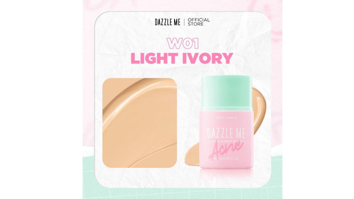 DAZZLE ME Acne Armor Cover & Correct Skin Tint Foundation