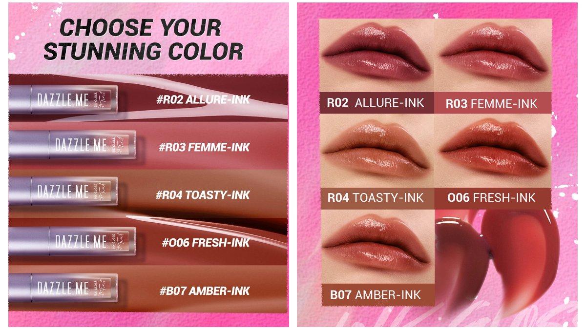 DAZZLE ME Ink-Gloss Lip Tint