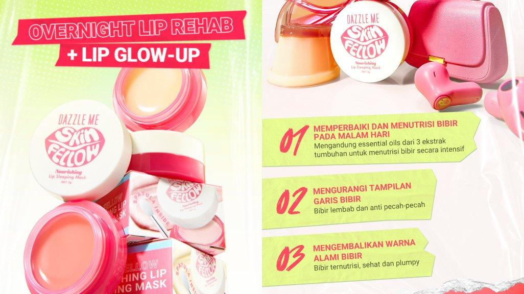 DAZZLE ME Skin Fellow Nourishing Lip Sleeping Mask new ilustration