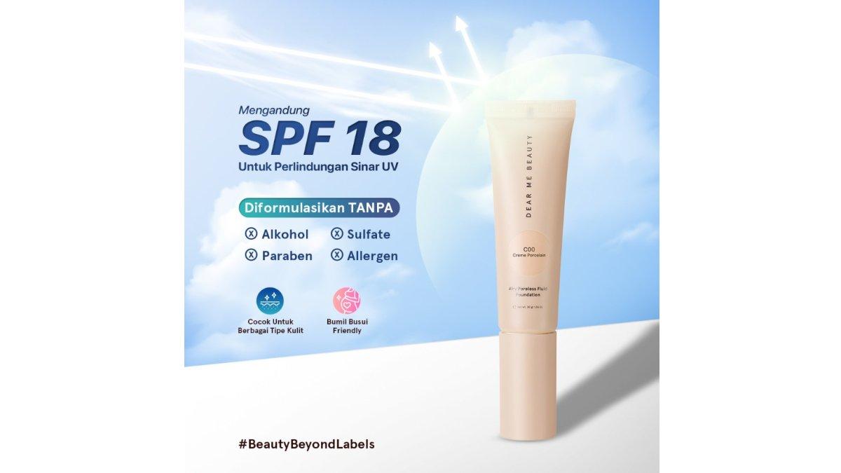 DEAR ME BEAUTY Airy Poreless Fluid Foundation