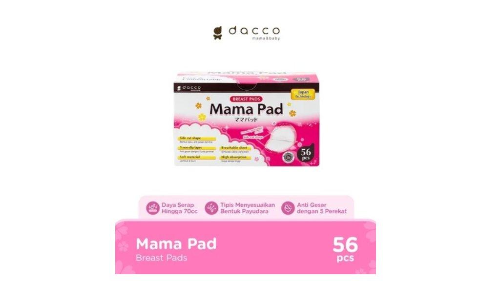 Dacco Mama Pad 3D Isi 56Pcs Anti Geser