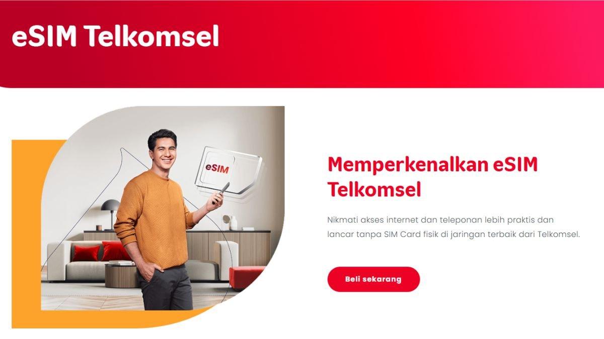 Telkomsel menawarkan eSIM untuk layanan yang lebih praktis dan lancar