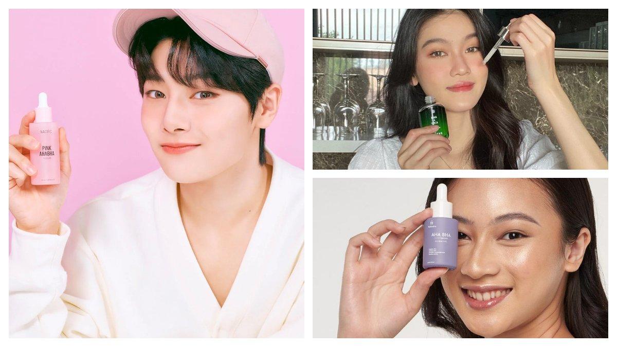 Daftar serum wajah mengandung AHA BHA kualitas terbaik yang sudah BPOM.
