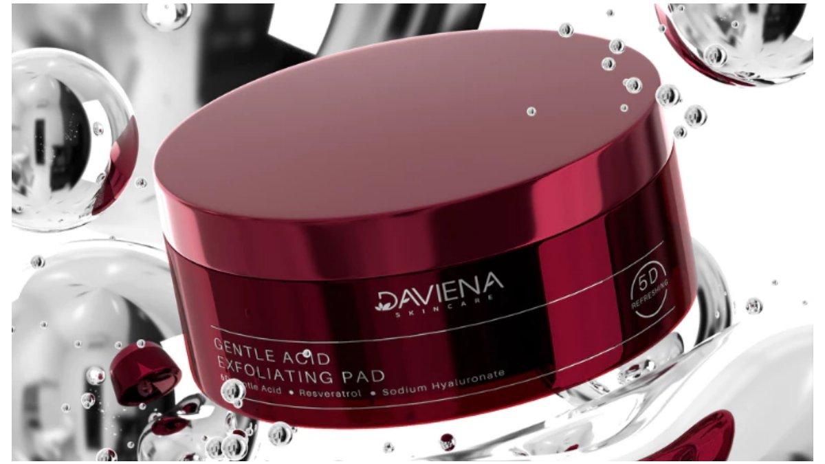Daviena Gentle Acid Exfoliating Pad 