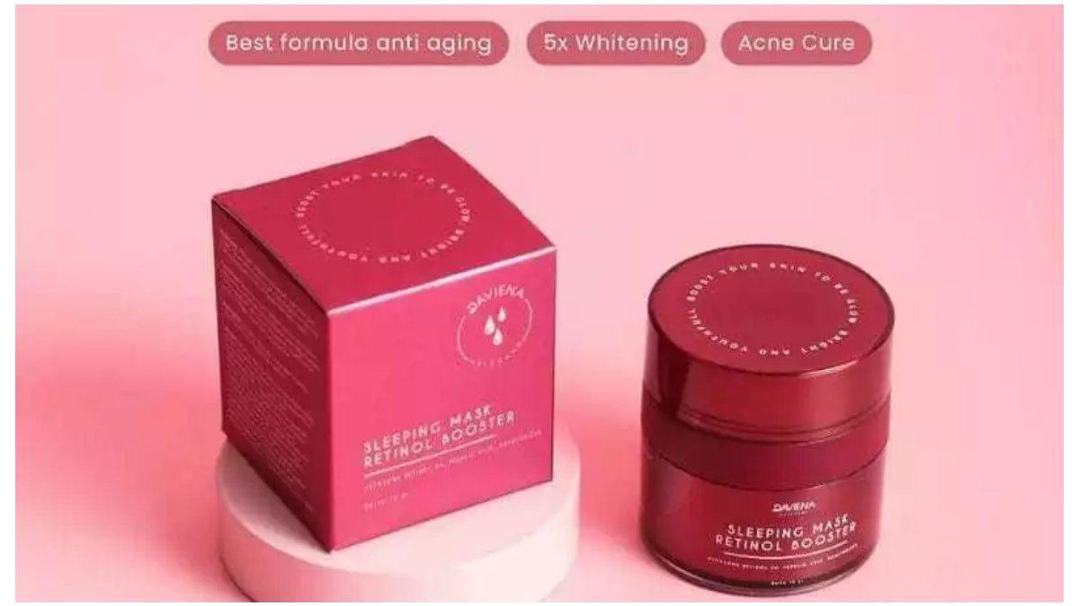 Daviena Skincare Sleeping Mask Retinol Booster