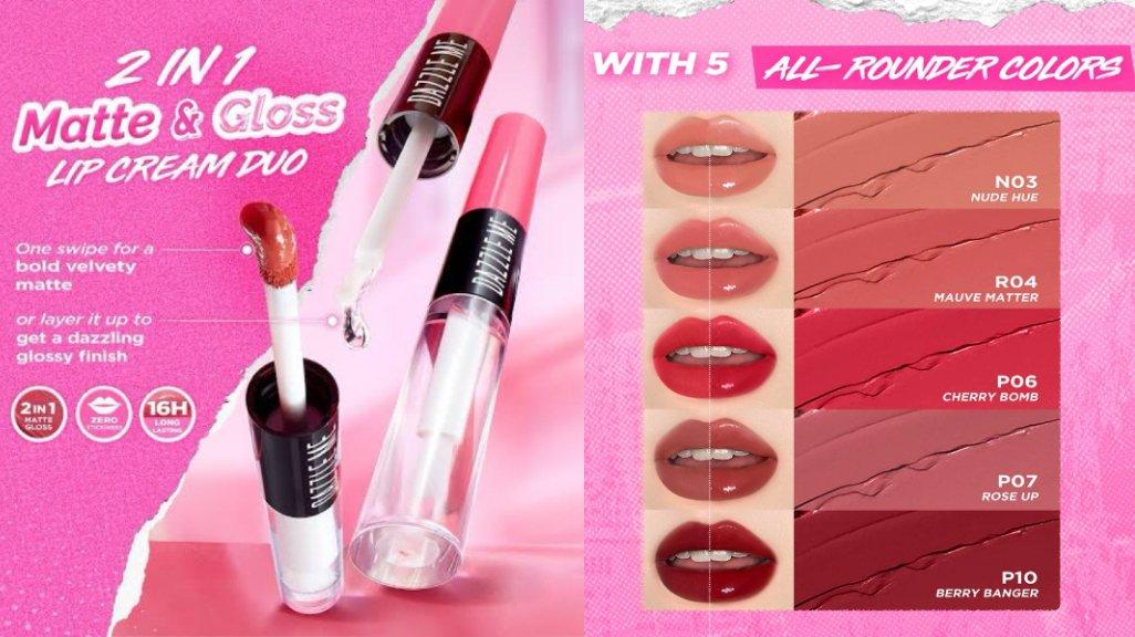 Dazzle Me Matte & Gloss Lip Cream updated picture