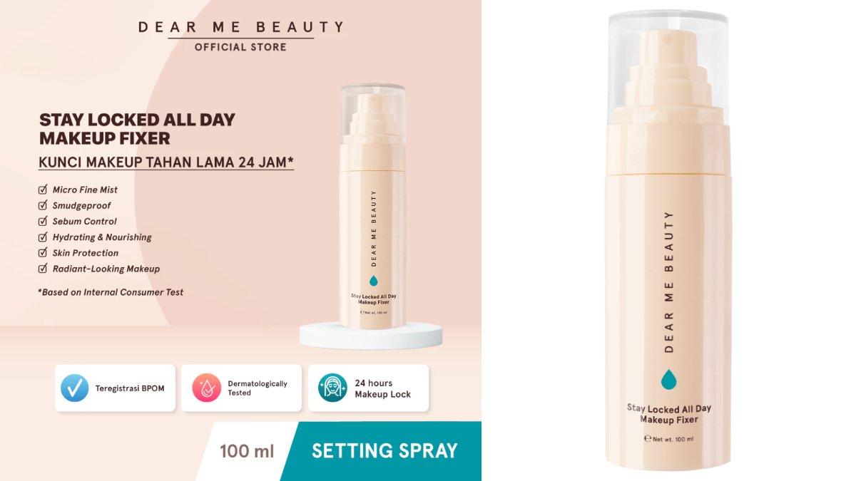 Dear Me Beauty Stay Locked All Day Setting Spray