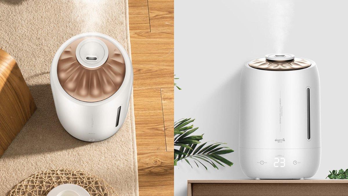 Deerma 5L Humidifier F600 solusi praktis untuk melembapkan udara ruangan.