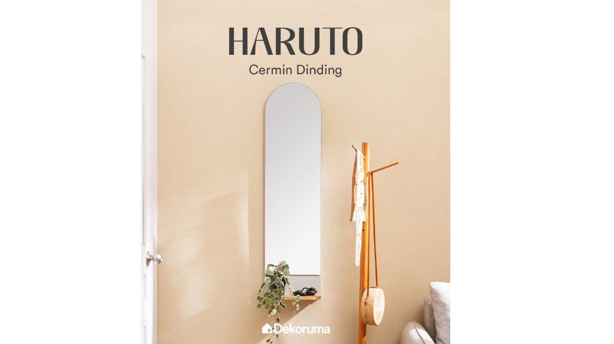Dekoruma HARUTO Cermin Dinding Oval 