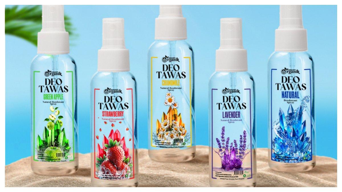Deodoran alami dari tawas.