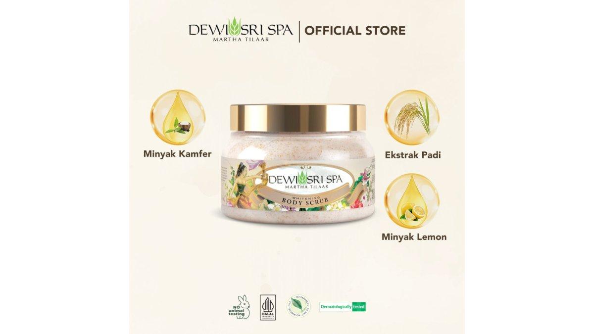 Dewi Sri Spa Whitening Body Scrub