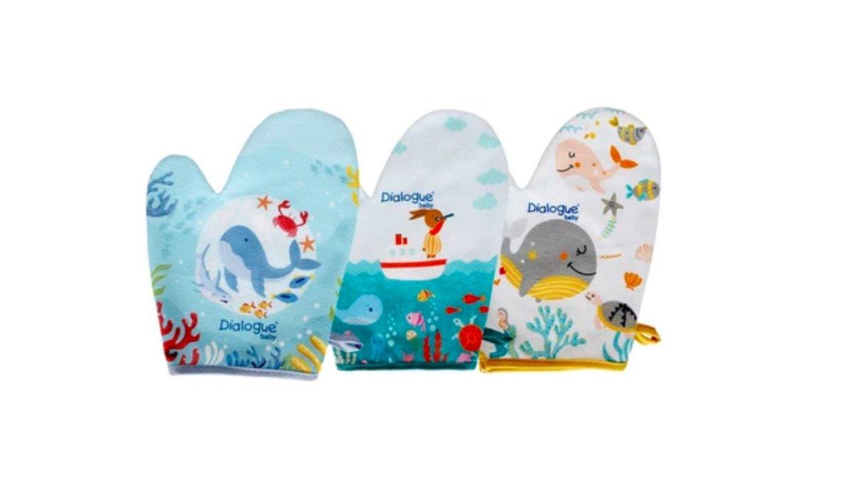 Dialogue Baby Washlap Microfiber Print - DGW1221