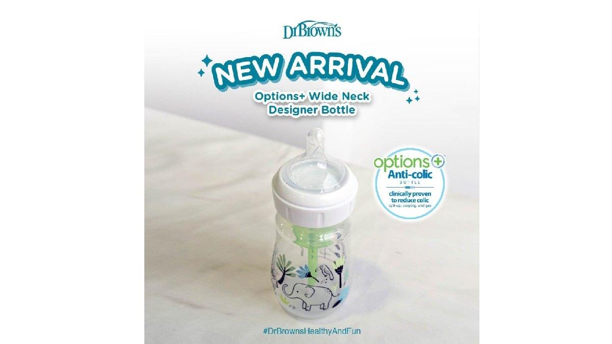 Dr. Browns 5oz Options+ Wide-Neck Designer Bottle 