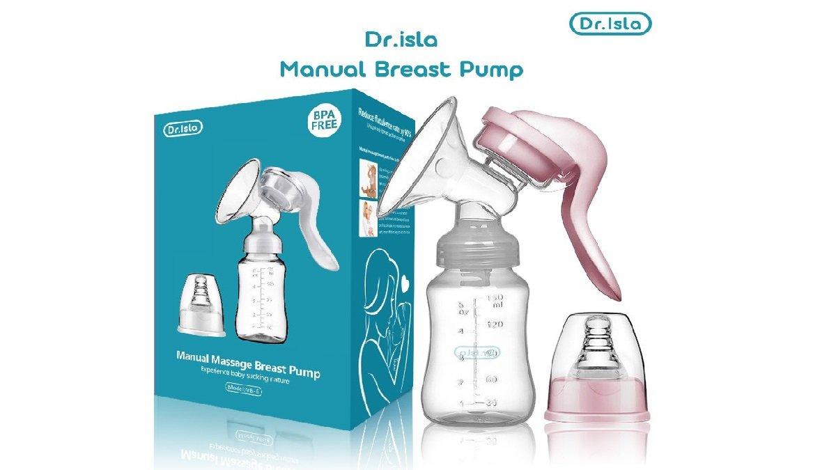 Dr.Isla MB6 Real Bubee Pompa ASI Manual Breast Pump Powerful Nipple