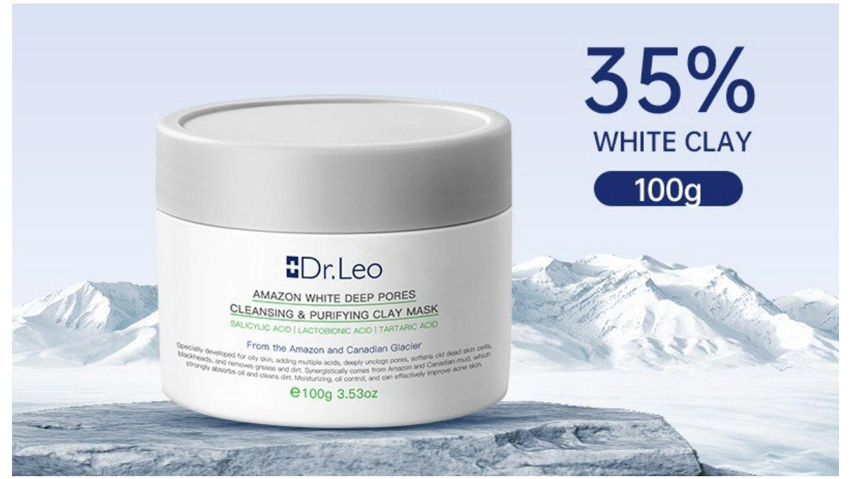 Dr.Leo Amazon White Deep Pores Cleansing & Purifying Clay Mask