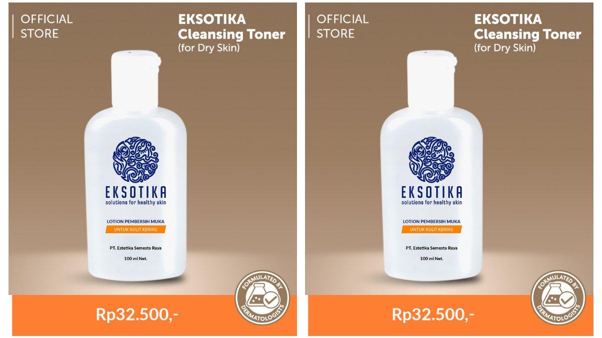 EKSOTIKA Cleansing Toner for Dry Skin