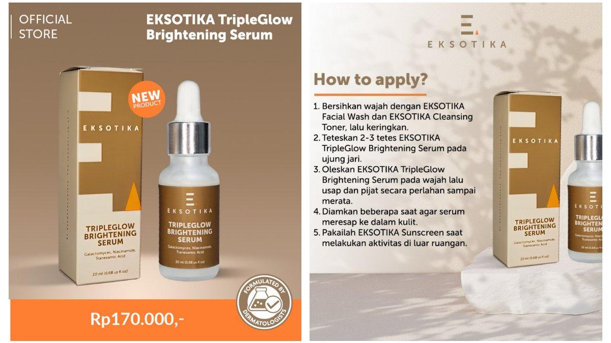 EKSOTIKA TripleGlow Brightening Serum