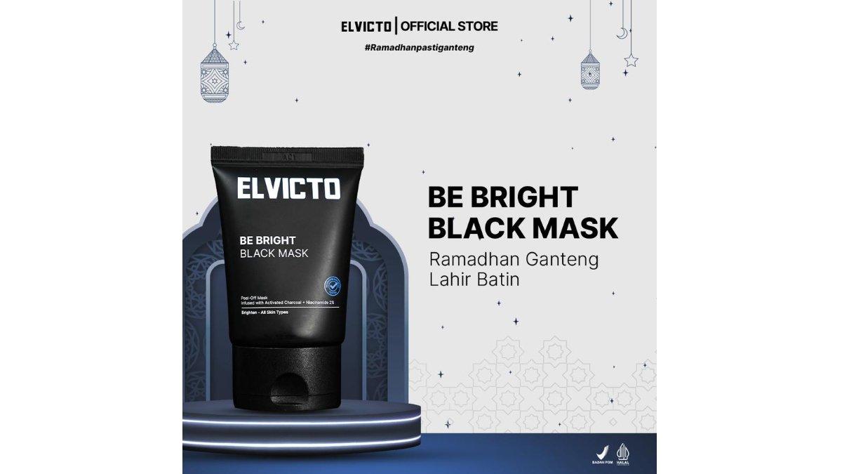 ELVICTO BE BRIGHT BLACK MASK