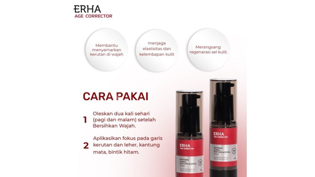 ERHA Age Corrector Serum Peptides & Soya Phytoplacenta